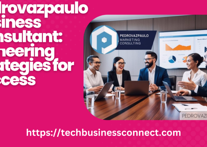 Pedrovazpaulo Business Consultant: Pioneering Strategies for Success 2024